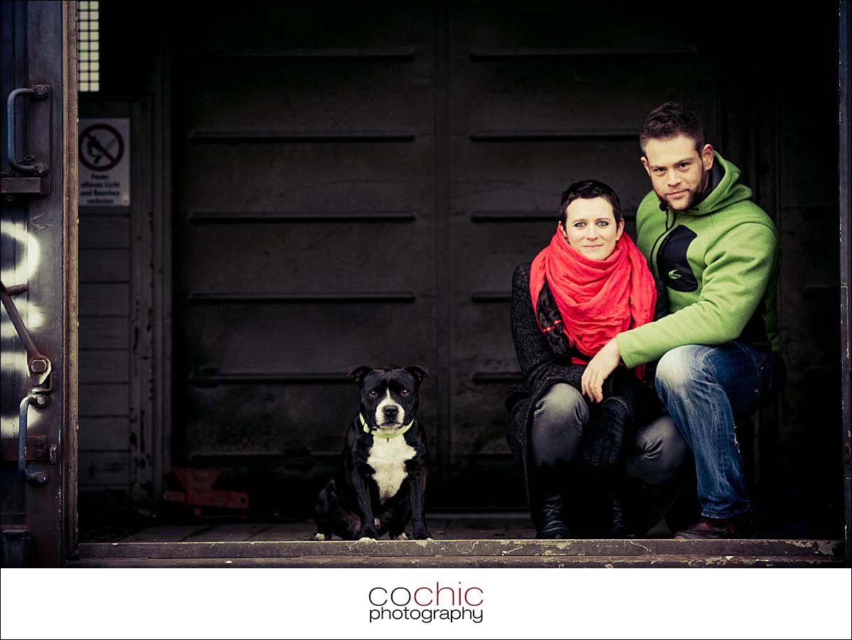 Paarshooting Wien Schnee Cochic Photography