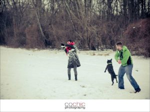 Paarshooting Wien Schnee Cochic Photography